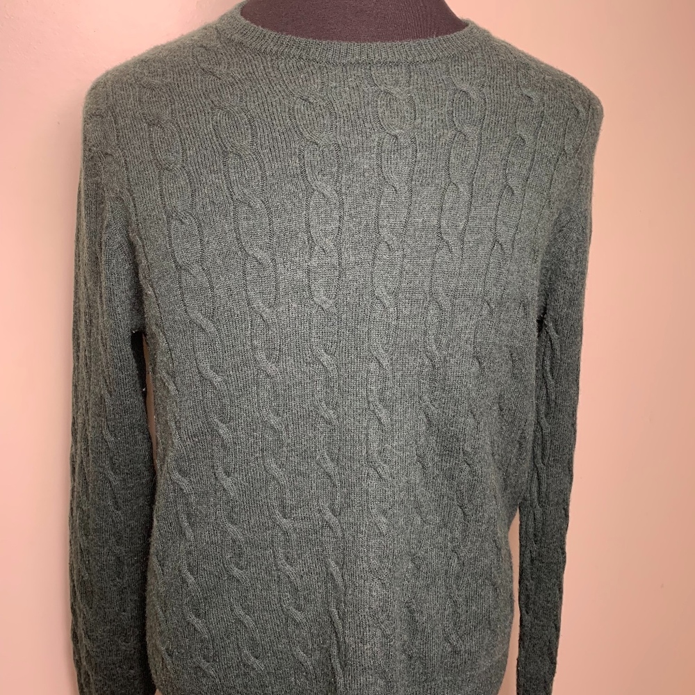 BROOKS BROTHERS ~ Merino Wool Sweater ~ Men's L -